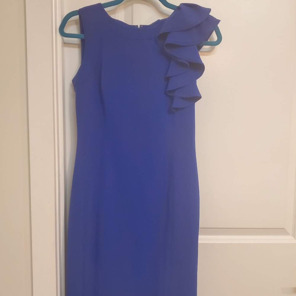 Blue Calvin Klein Dress Size 2
